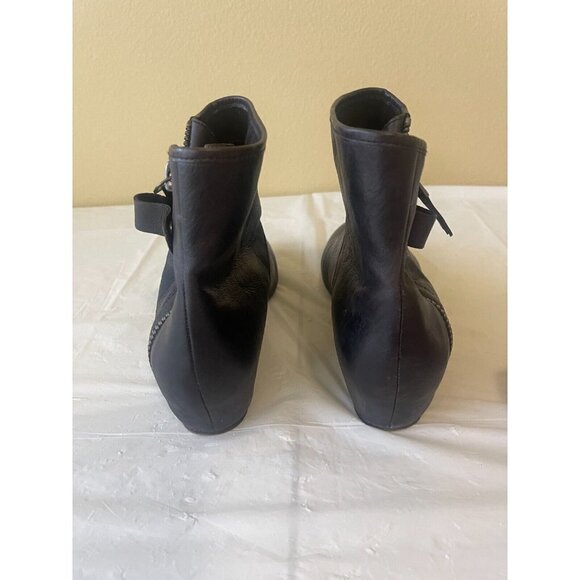 Nine West Vintage Grates Black Ankle Booti  SIZE 9.5 - Picture 6 of 16